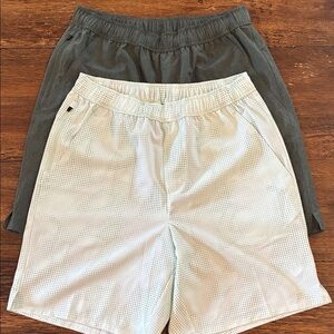 DSG Men's Athletic Shorts Bundle forest green and camo